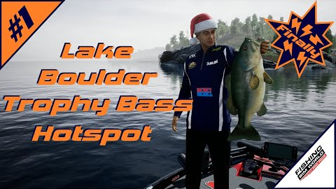Fishing Sim World: Pro Tour | Lake Boulder Trophy Bass Hotspot | Arrowhead Point
