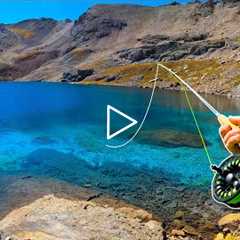 Fly Fishing the Most BEAUTIFUL Lake in the World??? (Trout Fishing)