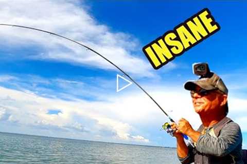 CRAIZIEST! Pompano Catch Of My Lifetime (Fishing Saltwater Florida) How To Catch Pompano Tips