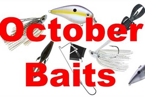 Bass Fishing Baits for October - Fall Transition