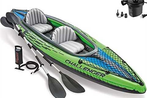 Challenger K2 Kayak Inflatable Set with Electric Pump